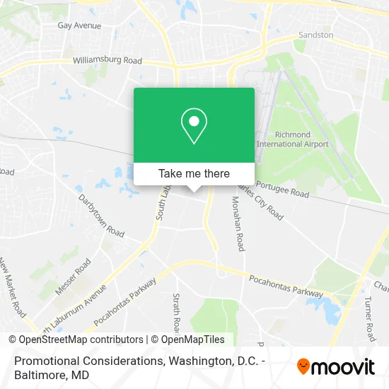 Promotional Considerations map