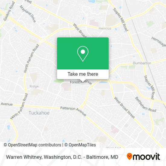 Warren Whitney map