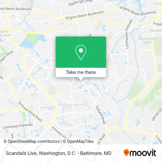 Scandals Live map
