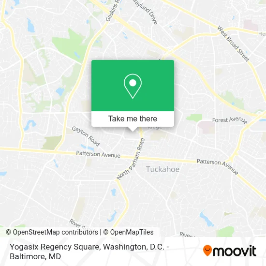 Yogasix Regency Square map