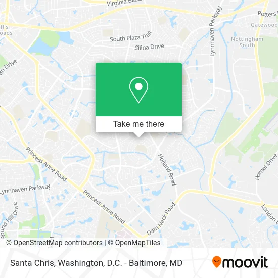Santa Chris map