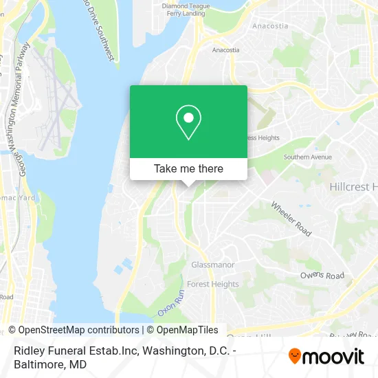 Ridley Funeral Estab.Inc map