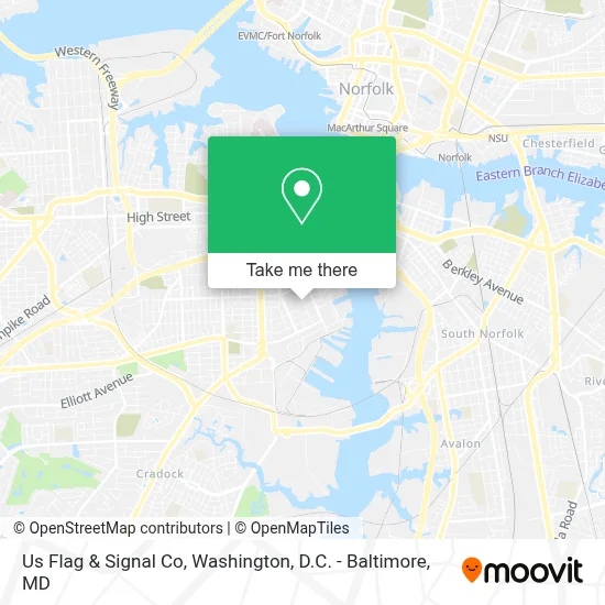 Us Flag & Signal Co map