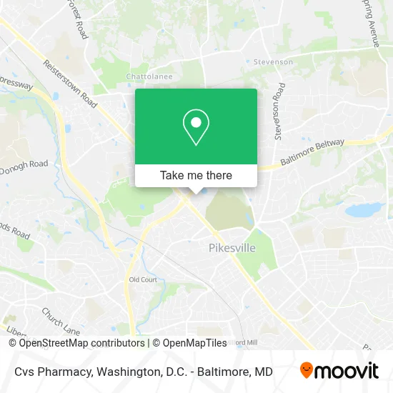Cvs Pharmacy map