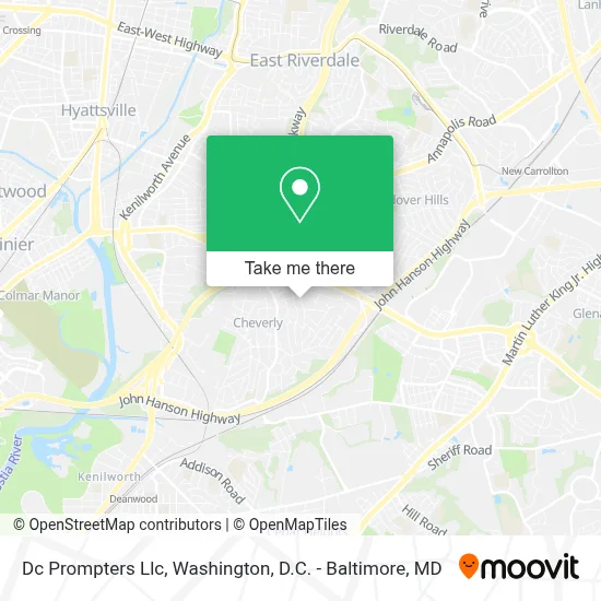 Dc Prompters Llc map