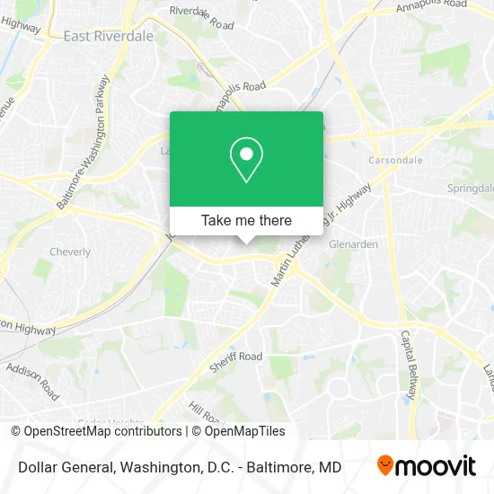 Dollar General map