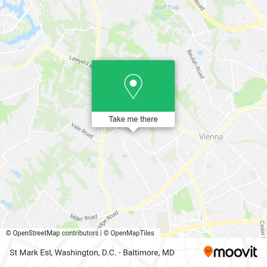 St Mark Esl map