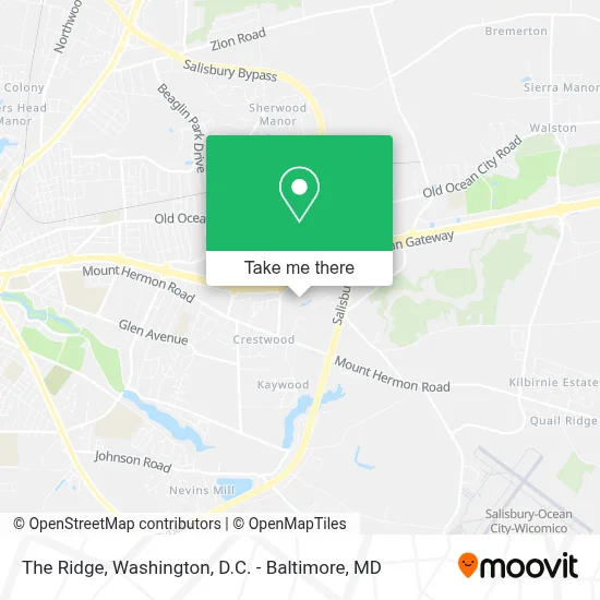 The Ridge map