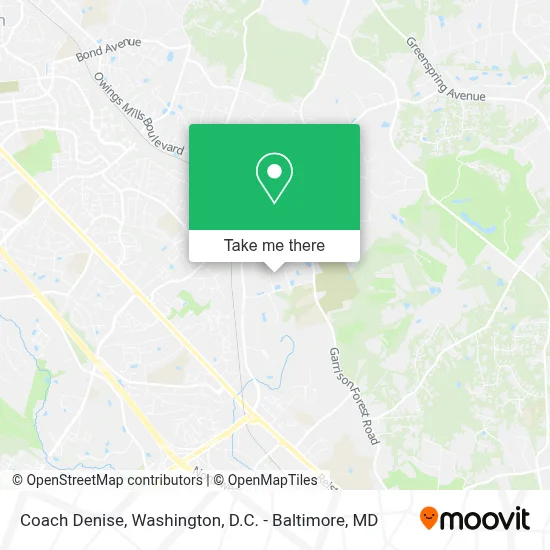 Coach Denise map