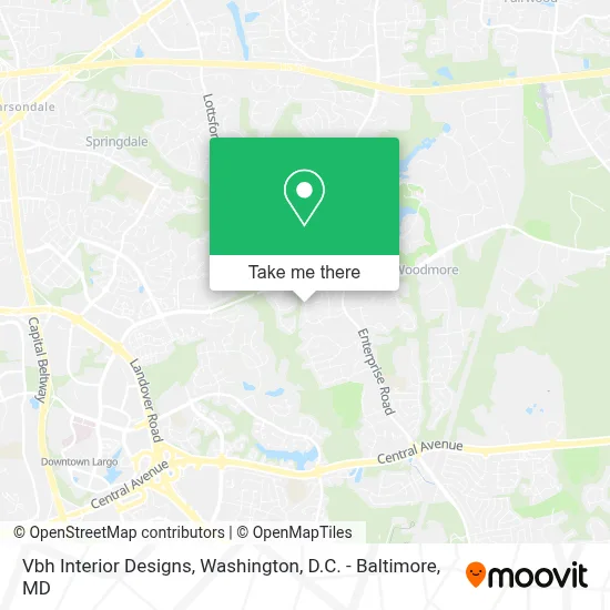 Vbh Interior Designs map