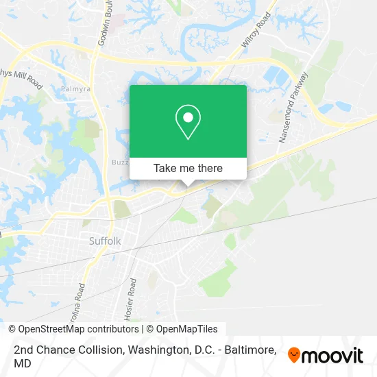 2nd Chance Collision map
