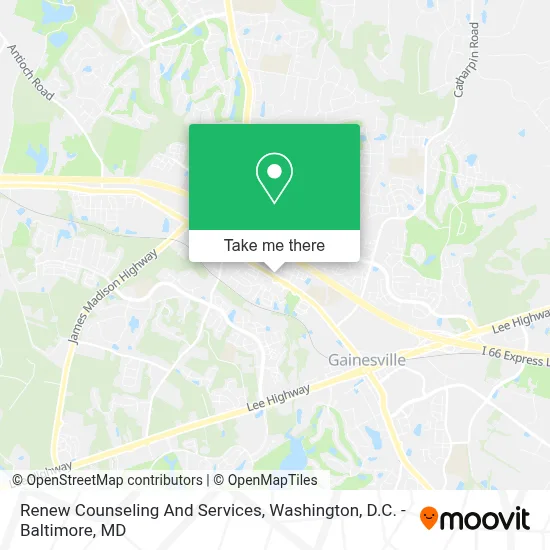 Renew Counseling And Services map