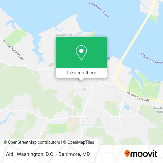 Aldi map