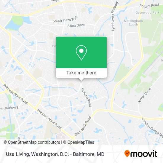 Usa Living map