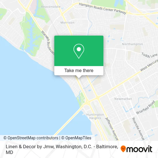 Linen & Decor by Jmw map