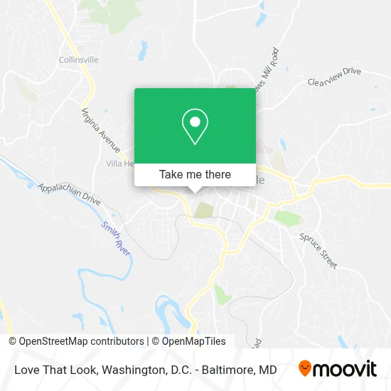 Love That Look map