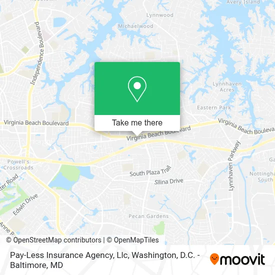 Pay-Less Insurance Agency, Llc map