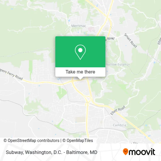Subway map