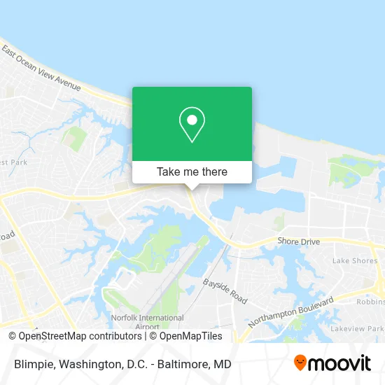Blimpie map