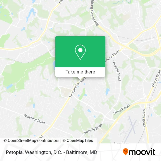 Petopia map