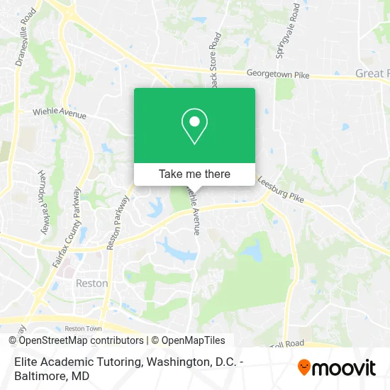 Elite Academic Tutoring map
