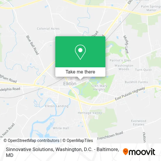 Sinnovative Solutions map