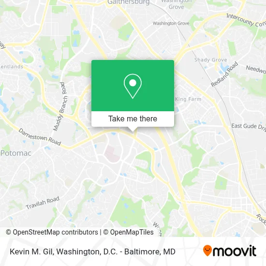 Kevin M. Gil map