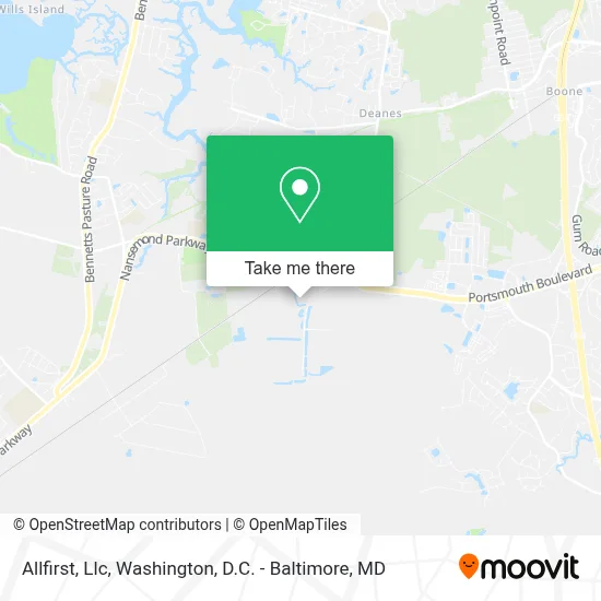 Allfirst, Llc map