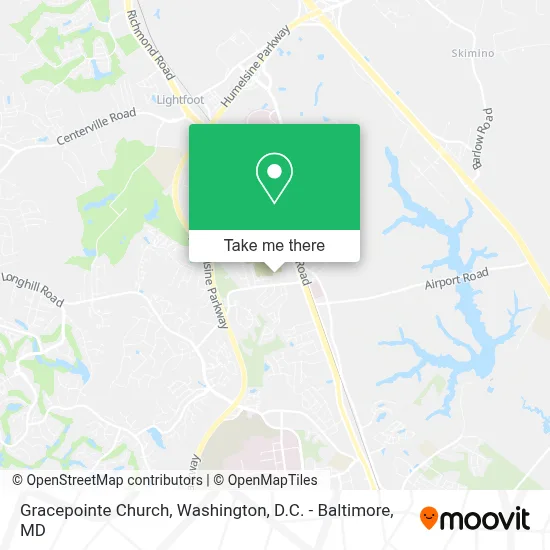 Gracepointe Church map
