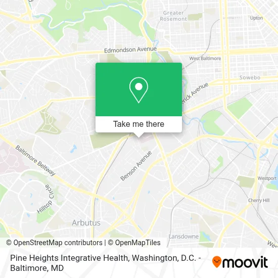 Pine Heights Integrative Health map