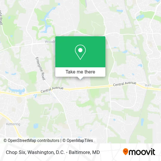 Chop Six map