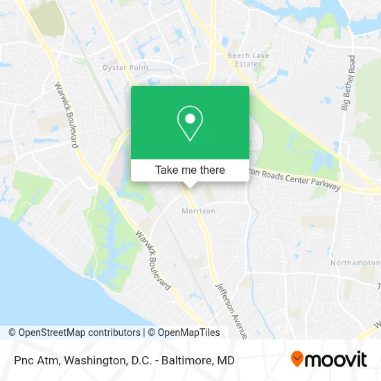 Pnc Atm map