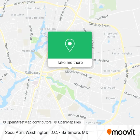 Secu Atm map