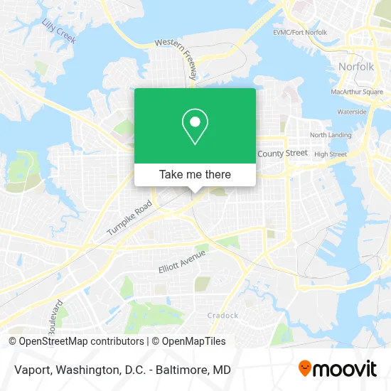Vaport map