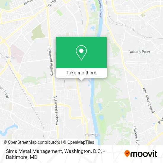 Sims Metal Management map