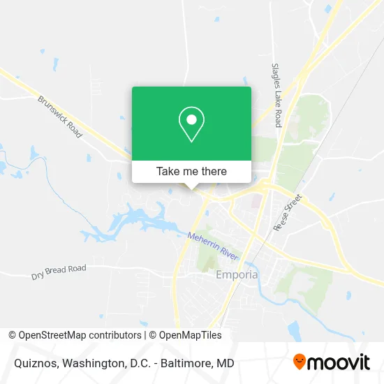 Quiznos map