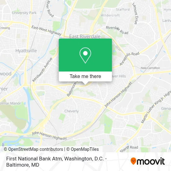 First National Bank Atm map