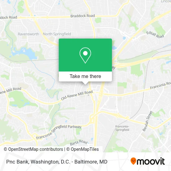 Pnc Bank map