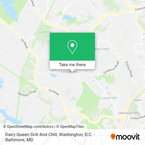 Dairy Queen Grill And Chill map