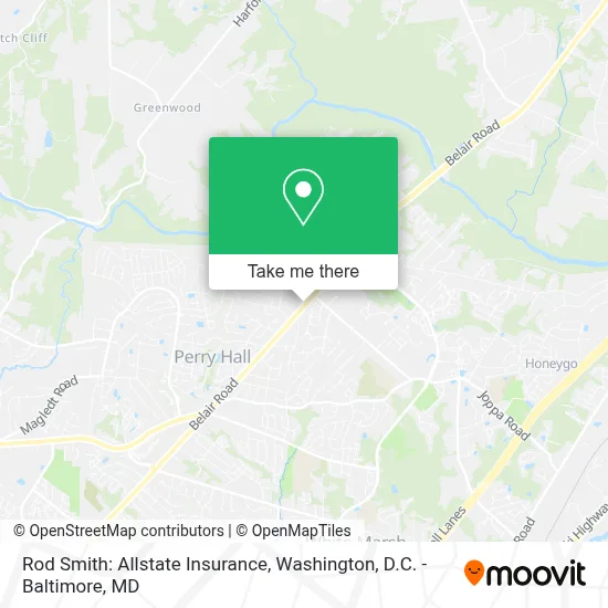 Rod Smith: Allstate Insurance map