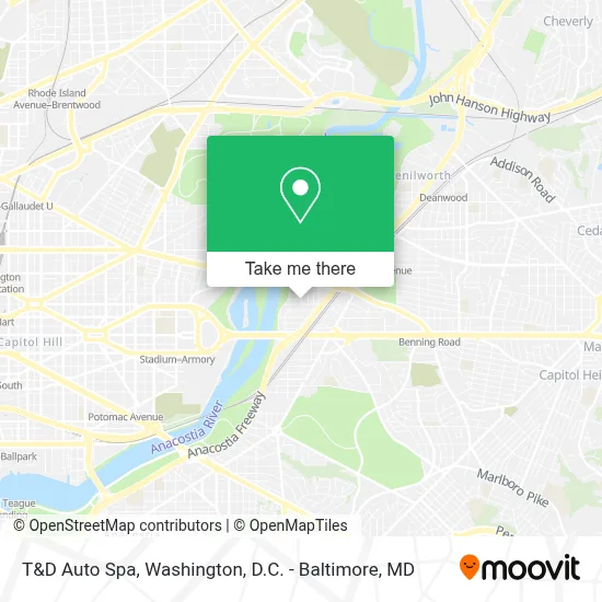 T&D Auto Spa map