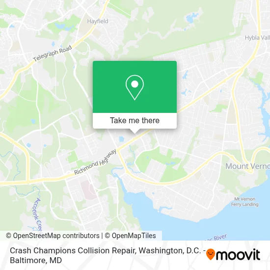 Crash Champions Collision Repair map