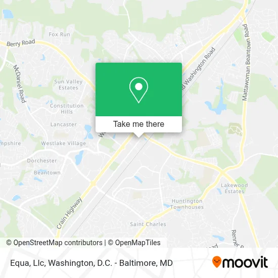 Equa, Llc map
