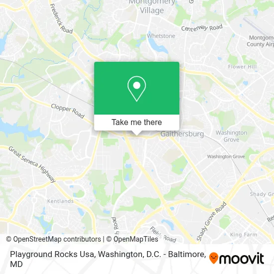 Playground Rocks Usa map