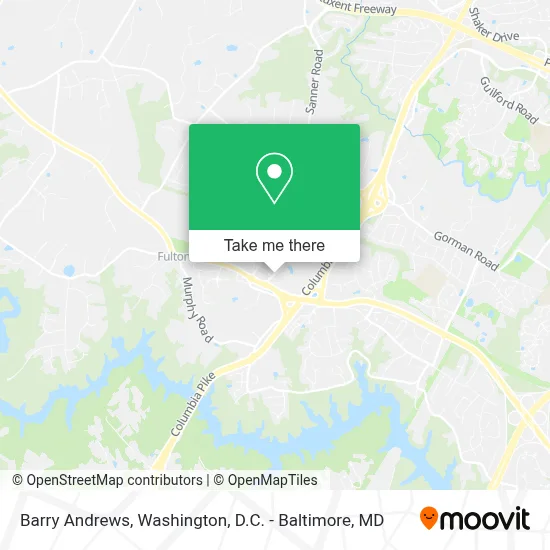 Barry Andrews map