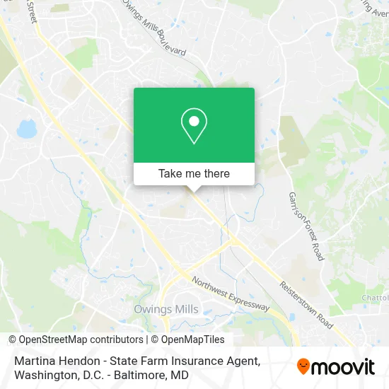 Martina Hendon - State Farm Insurance Agent map