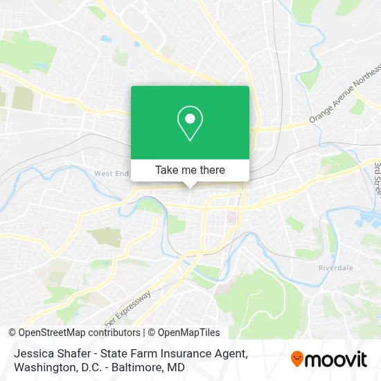 Jessica Shafer - State Farm Insurance Agent map