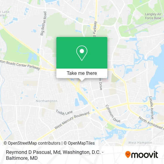 Reymond D Pascual, Md map