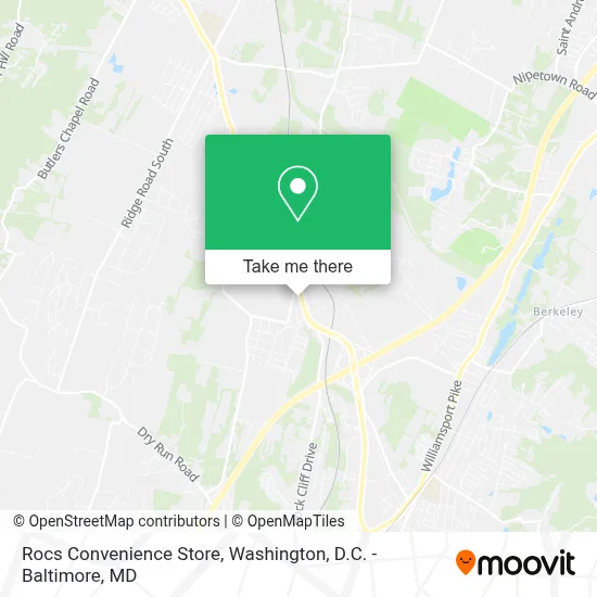 Rocs Convenience Store map