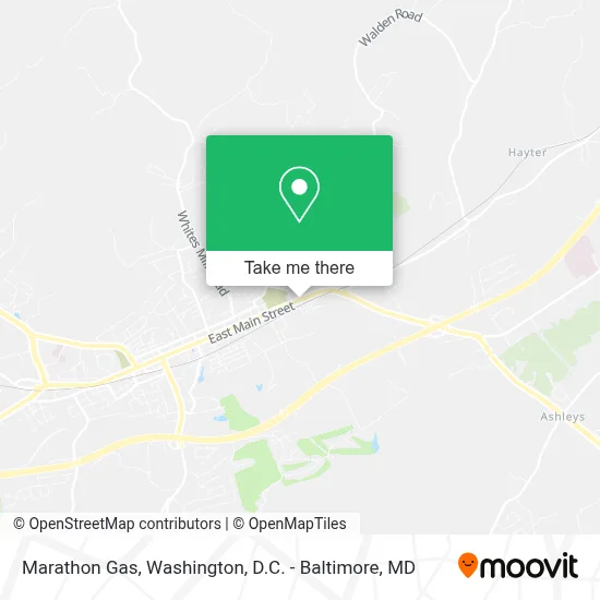 Marathon Gas map